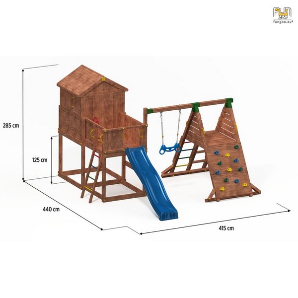Продукт Fungoo MyHouse и Spider - детска площадка - 0 - BG Hlapeta
